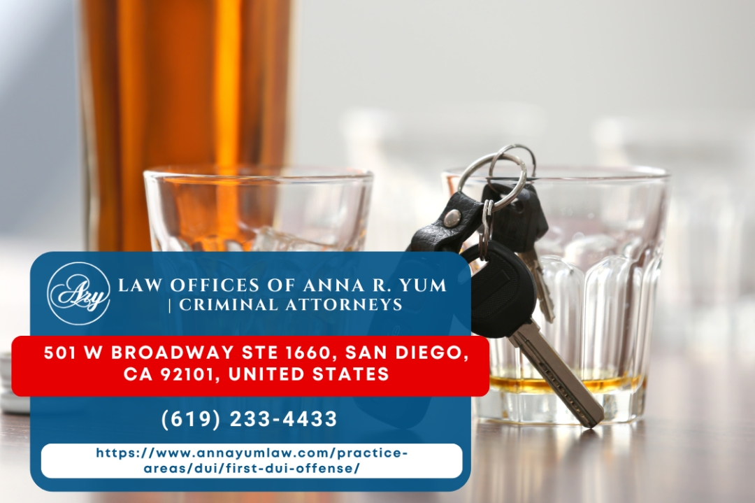 San Diego DUI Defense Attorney Anna R. Yum Explains Penalties and Defense Options for First-Time DUI Offenders