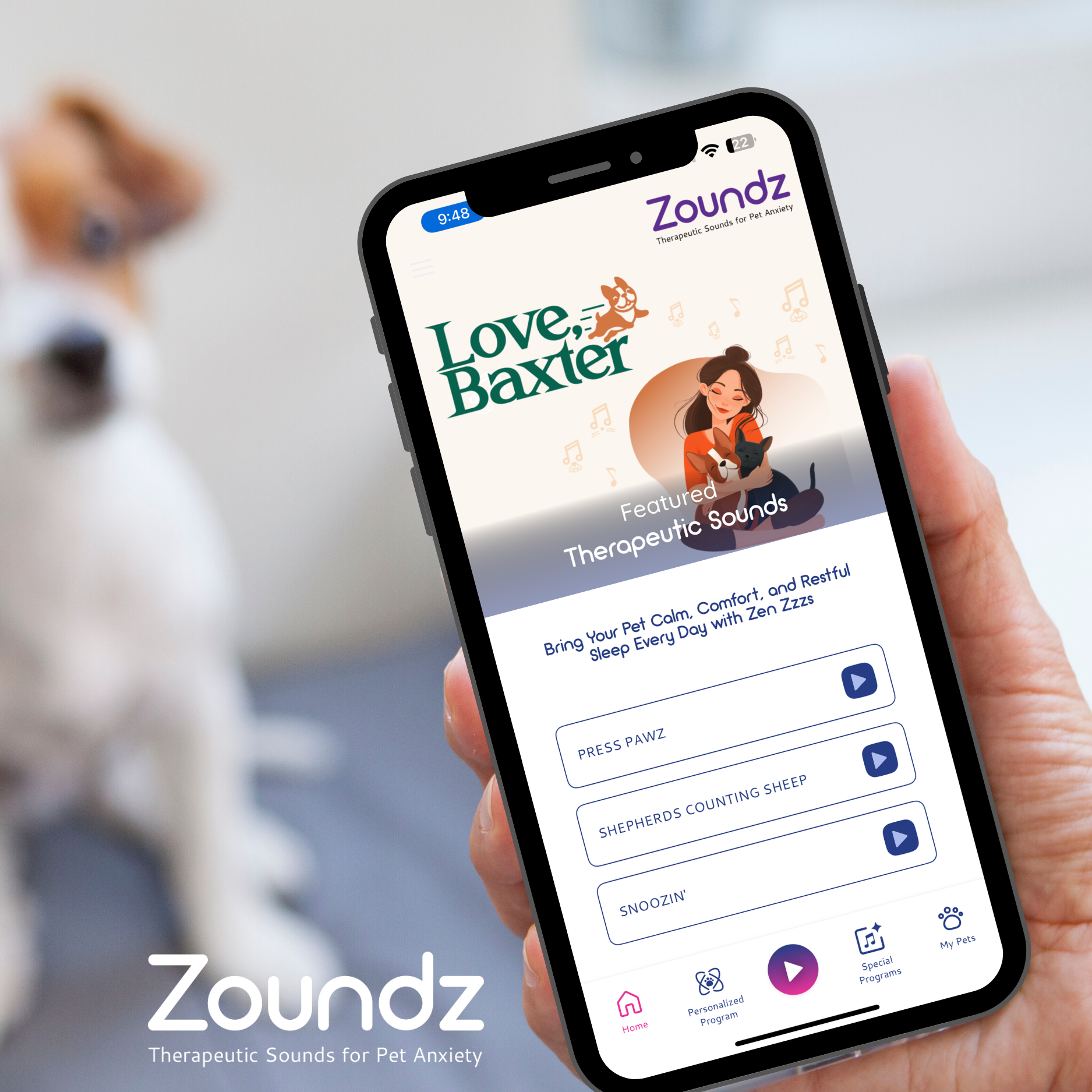 Love, Baxter and Zoundz Partner to Support Chronically Ill and Senior Pets