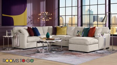 Hit All the Right Notes: Introducing the Harmonie Modular Sectional Exclusively at Rooms To Go®